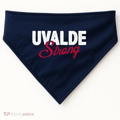 Uvalde Strong Pray For Texas USA-Made Doggie Bandana