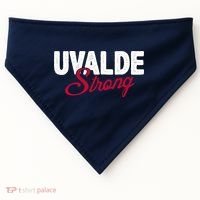 Uvalde Strong Pray For Texas USA-Made Doggie Bandana thumb 0