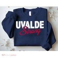 Uvalde Strong Pray For Texas Sweatshirt thumb 2