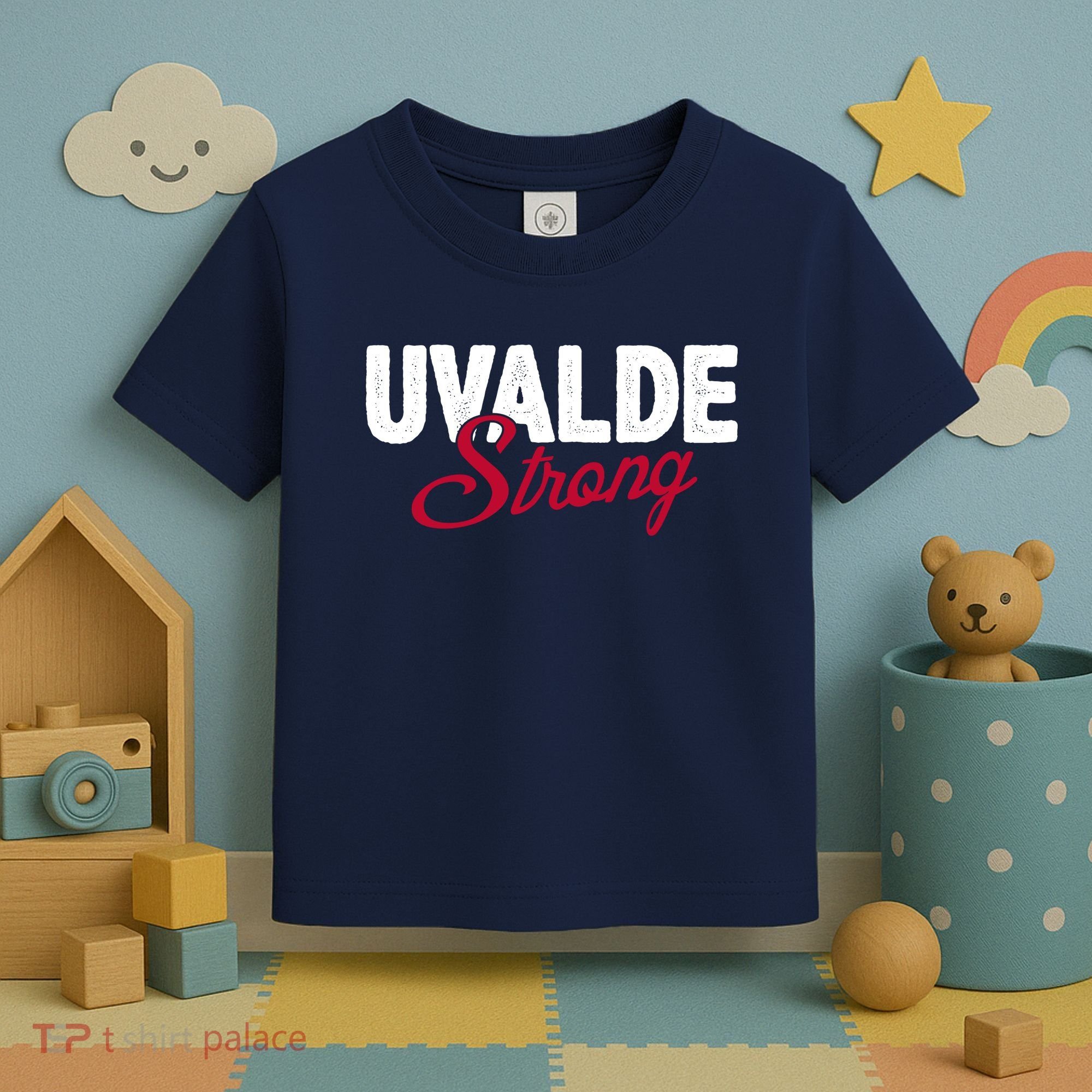 Uvalde Strong Pray For Texas Toddler T-Shirt