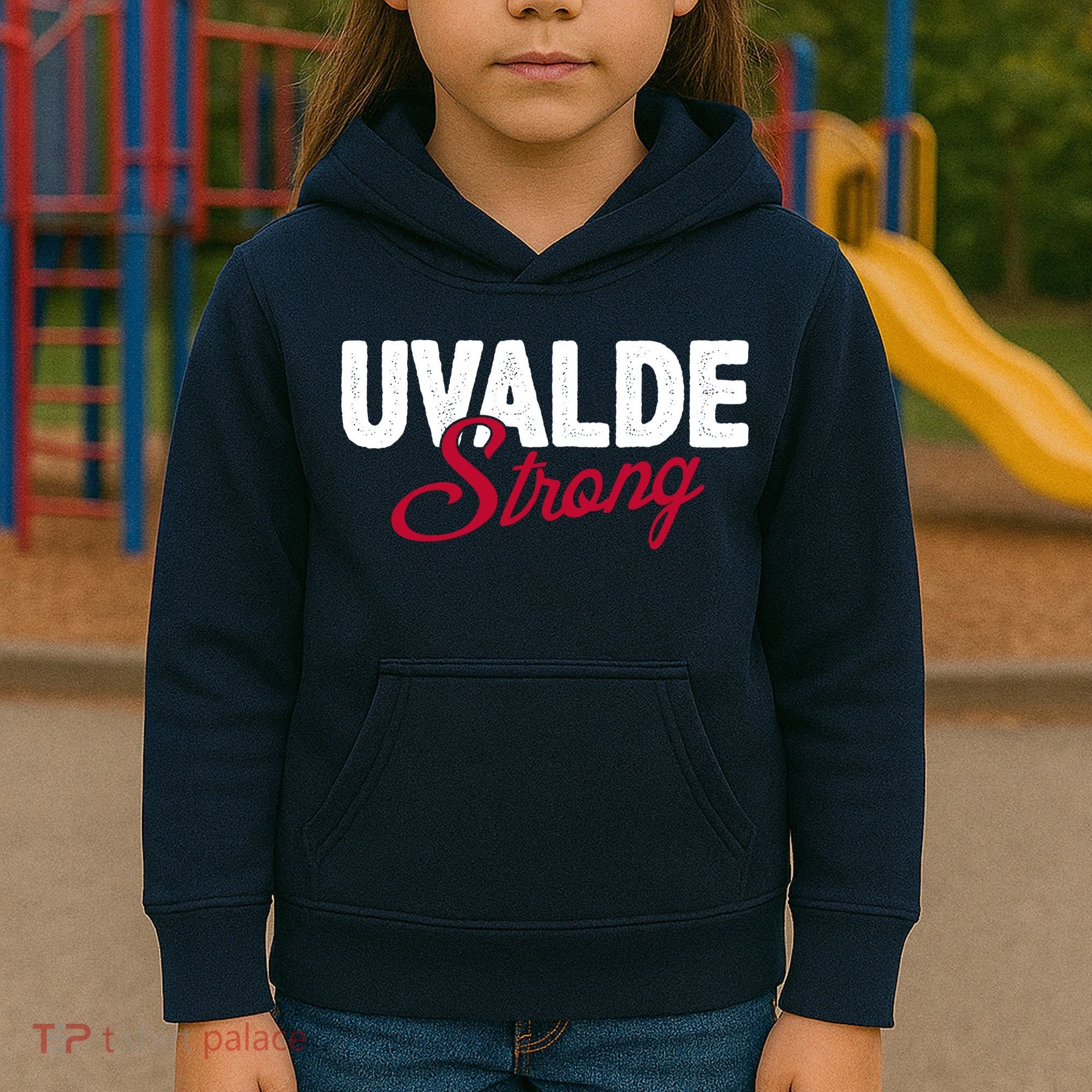 Uvalde Strong Pray For Texas Kids Hoodie