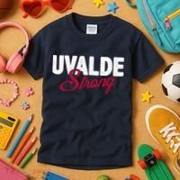 Uvalde Strong Pray For Texas Kids T-Shirt thumb 3