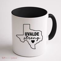 Uvalde Strong Pray For Texas Uvalde Texas Coffee Mug thumb 1