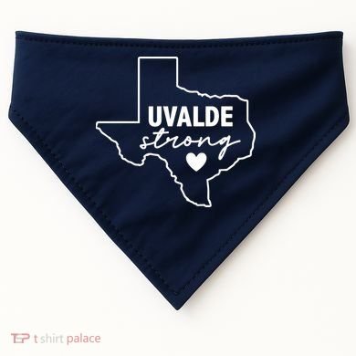 Uvalde Strong Pray For Texas Uvalde Texas USA-Made Doggie Bandana