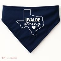 Uvalde Strong Pray For Texas Uvalde Texas USA-Made Doggie Bandana thumb 0