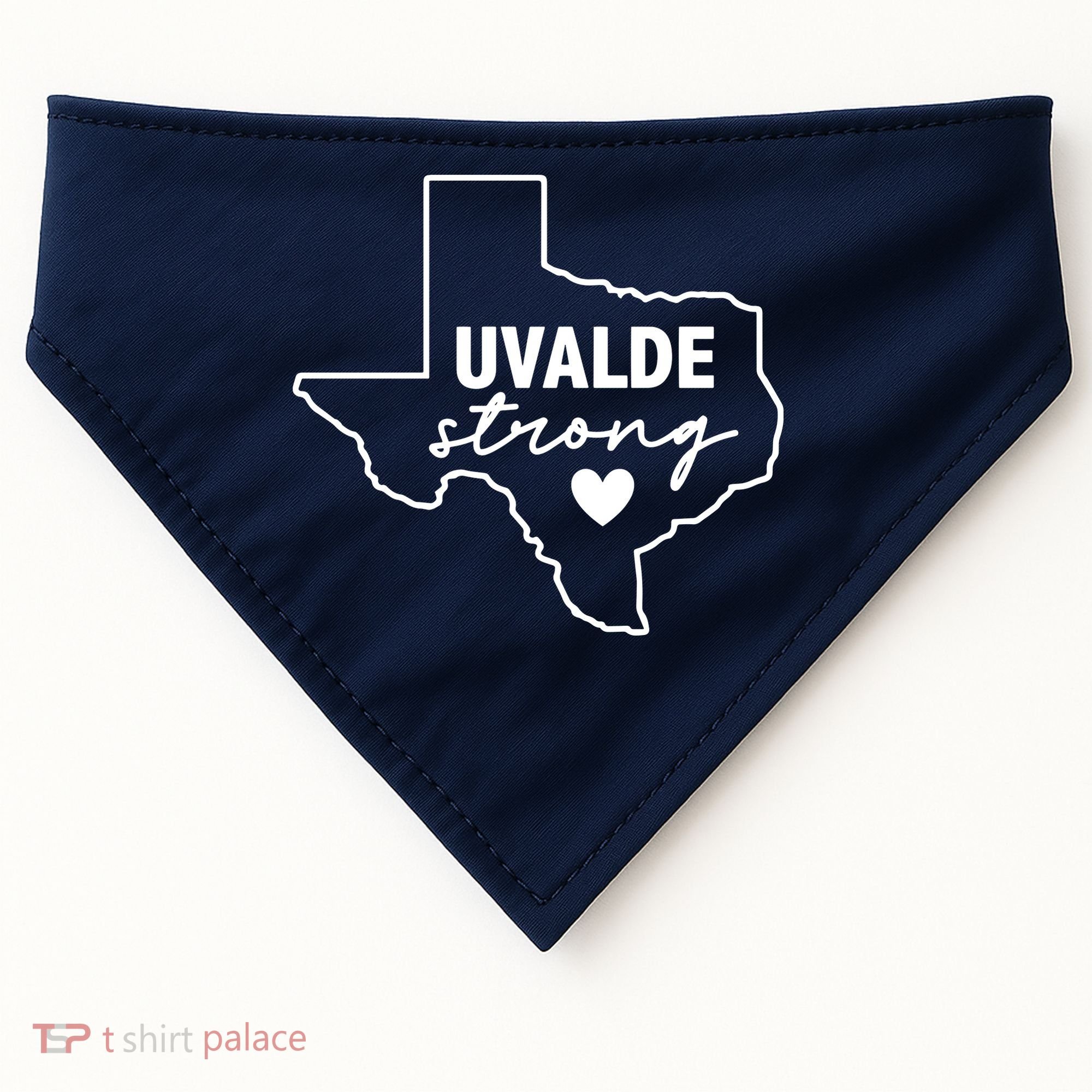 Uvalde Strong Pray For Texas Uvalde Texas USA-Made Doggie Bandana