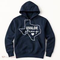 Uvalde Strong Pray For Texas Uvalde Texas Hoodie thumb 0