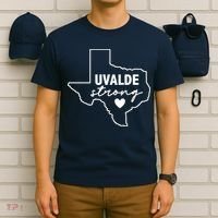 Uvalde Strong Pray For Texas Uvalde Texas T-Shirt thumb 6