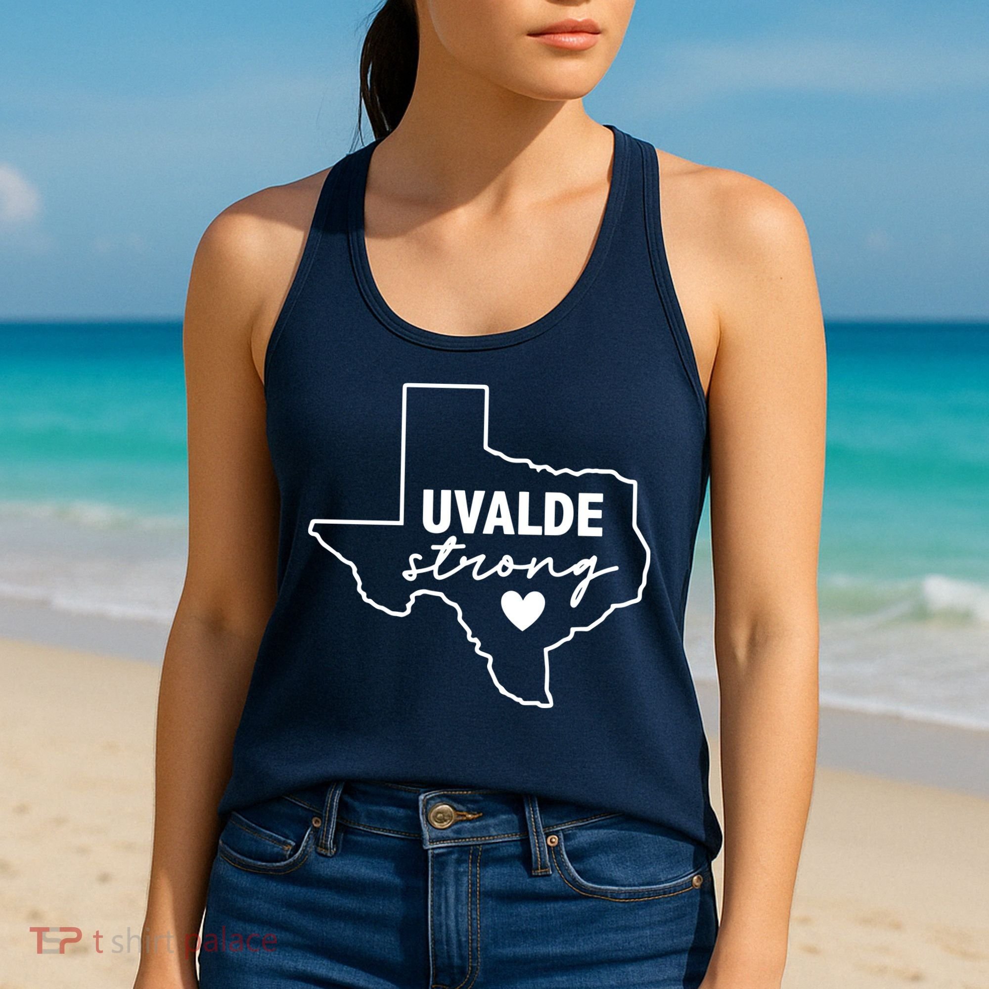 Uvalde Strong Pray For Texas Uvalde Texas Women's Tank Top