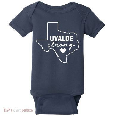 Uvalde Strong Pray For Texas Uvalde Texas Baby Bodysuit