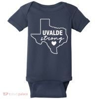 Uvalde Strong Pray For Texas Uvalde Texas Baby Bodysuit thumb 0