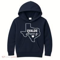 Uvalde Strong Pray For Texas Uvalde Texas Kids Hoodie thumb 0