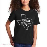 Uvalde Strong Pray For Texas Uvalde Texas Kids T-Shirt thumb 2