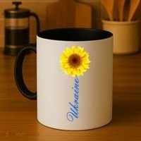 Ukraine Sunflower Peace Stop War Stand With Ukraine Coffee Mug thumb 4