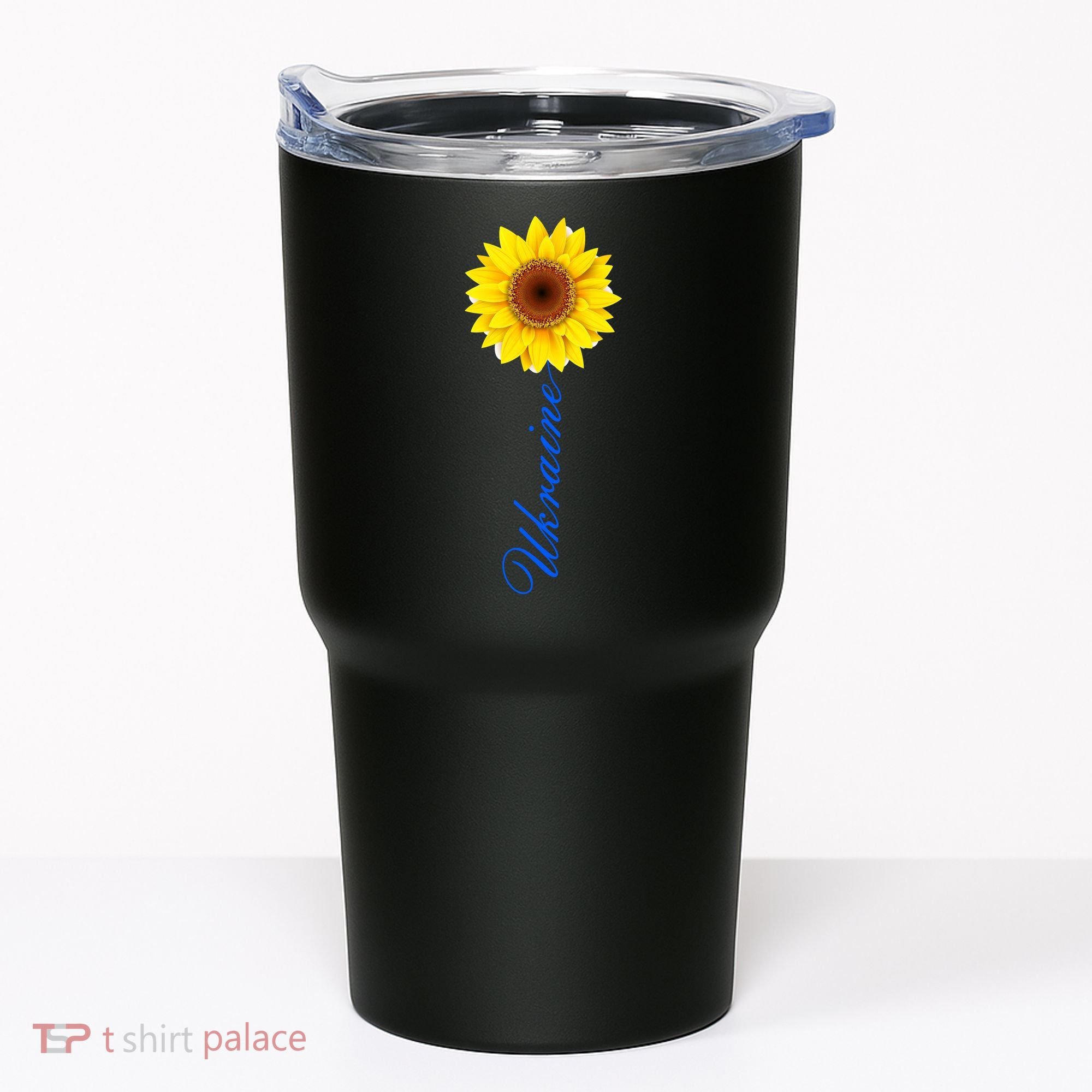 Ukraine Sunflower Peace Stop War Stand With Ukraine Tumbler