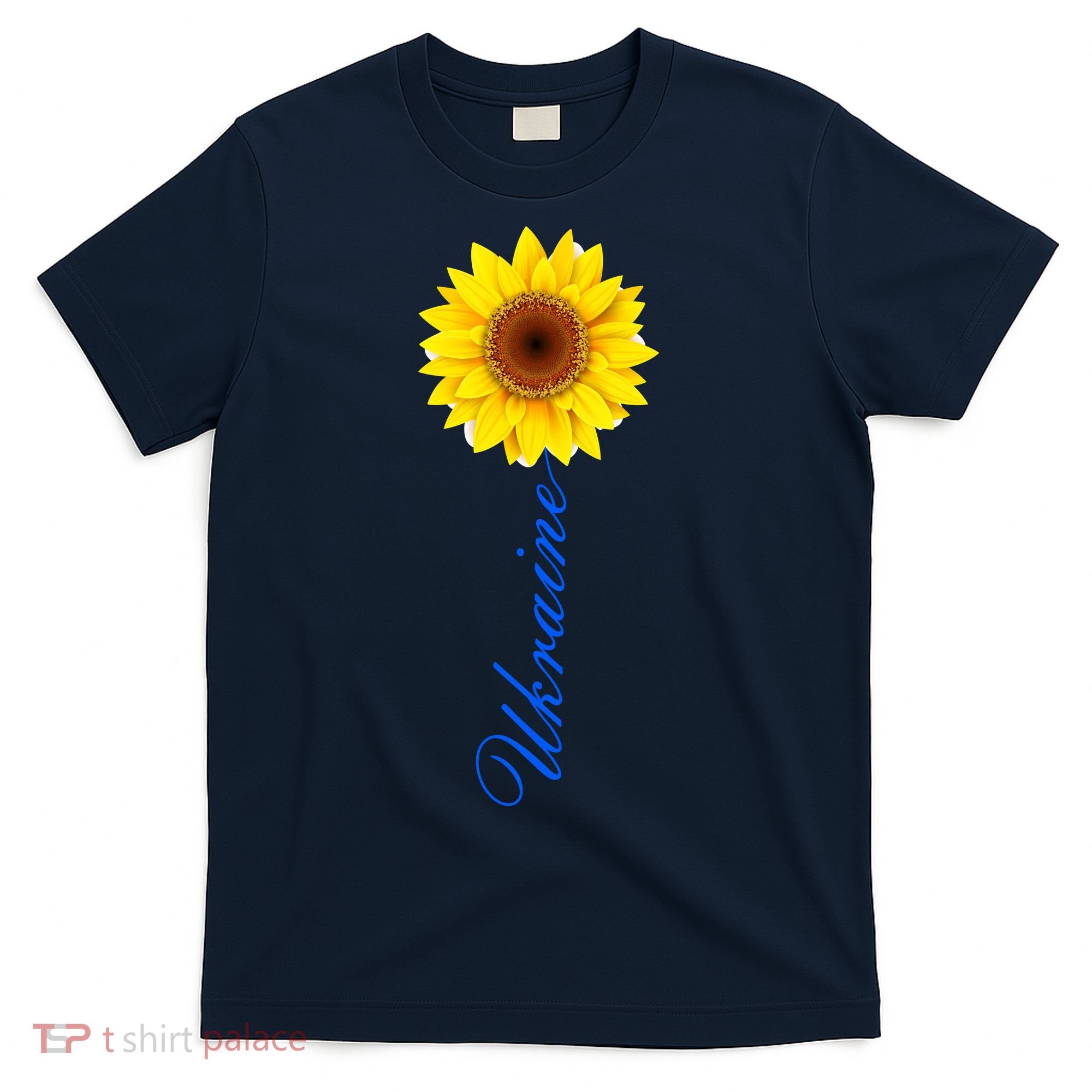 Ukraine Sunflower Peace Stop War Stand With Ukraine T-Shirt