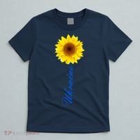 Ukraine Sunflower Peace Stop War Stand With Ukraine T-Shirt thumb 5