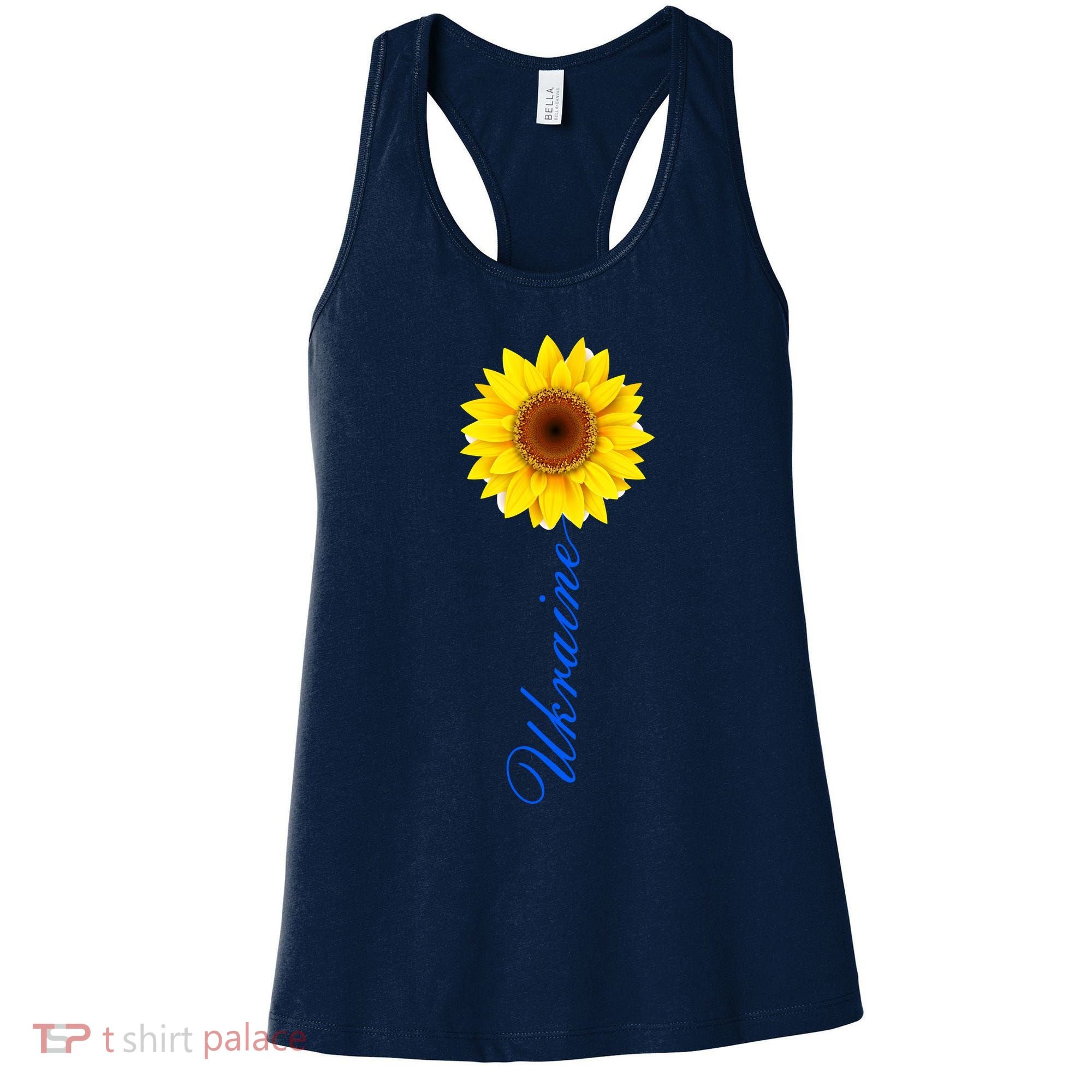 Ukraine Sunflower Peace Stop War Stand With Ukraine Women's Tank Top