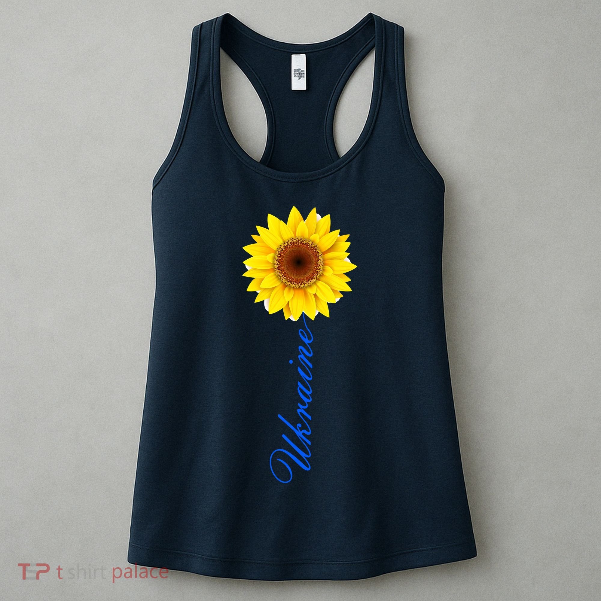 Ukraine Sunflower Peace Stop War Stand With Ukraine Women's Tank Top