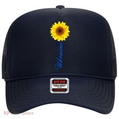 Ukraine Sunflower Peace Stop War Stand With Ukraine Hat