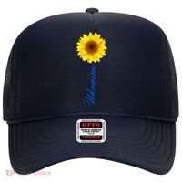Ukraine Sunflower Peace Stop War Stand With Ukraine Hat thumb 0