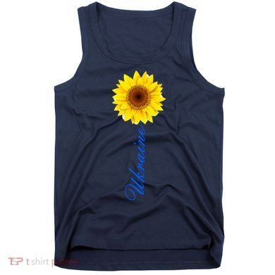 Ukraine Sunflower Peace Stop War Stand With Ukraine Tank Top