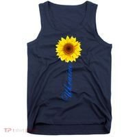 Ukraine Sunflower Peace Stop War Stand With Ukraine Tank Top thumb 0