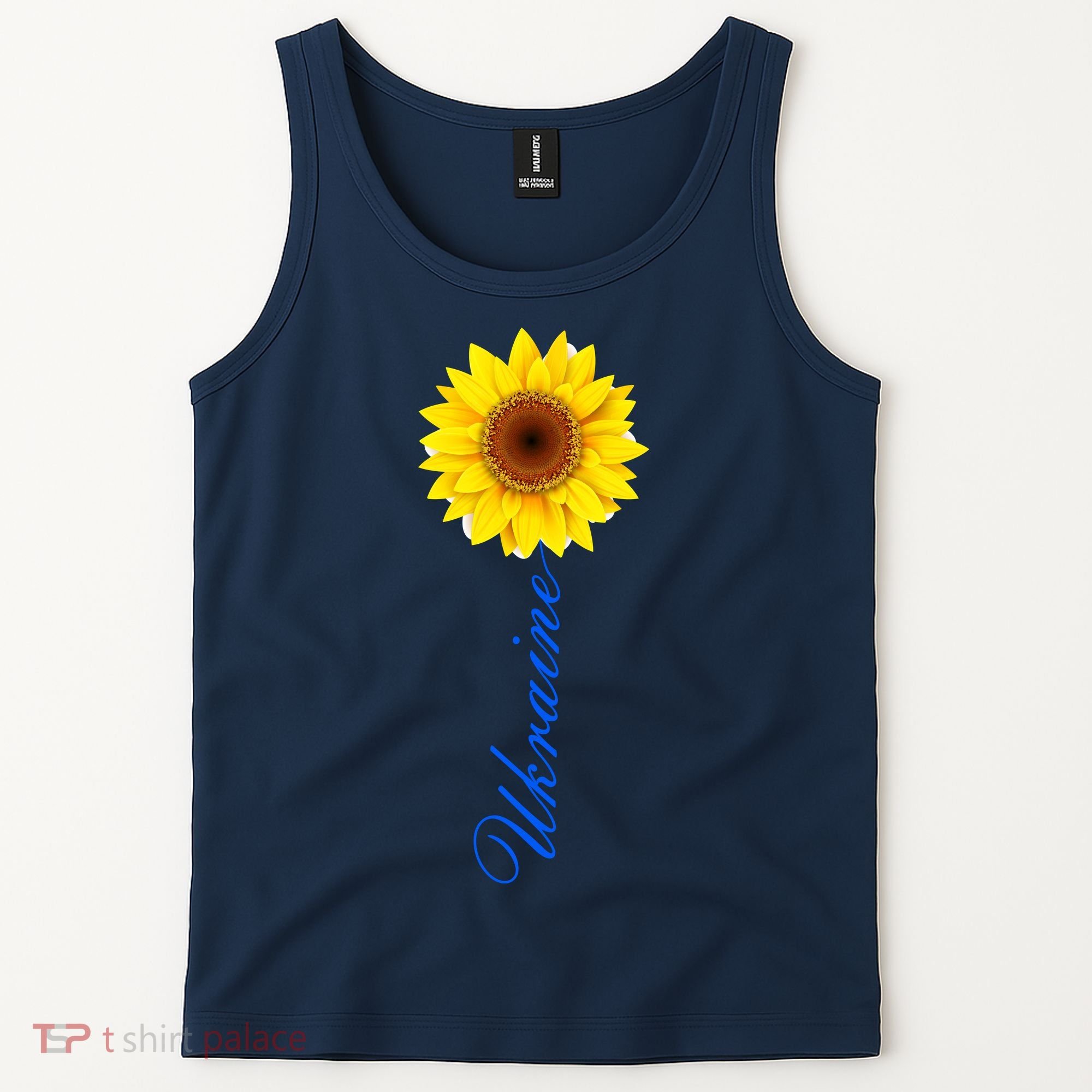 Ukraine Sunflower Peace Stop War Stand With Ukraine Tank Top