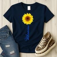 Ukraine Sunflower Peace Stop War Stand With Ukraine Women's T-Shirt thumb 3