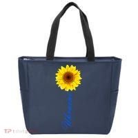 Ukraine Sunflower Peace Stop War Stand With Ukraine Tote Bag thumb 0