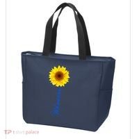 Ukraine Sunflower Peace Stop War Stand With Ukraine Tote Bag thumb 3