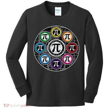 Ultimate Symbol Pi Day Kids Long Sleeve Shirt