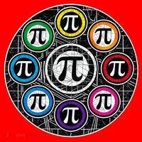 Ultimate Symbol Pi Day Santa Hat thumb 1