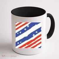 United States Patriotic Flag Coffee Mug thumb 1