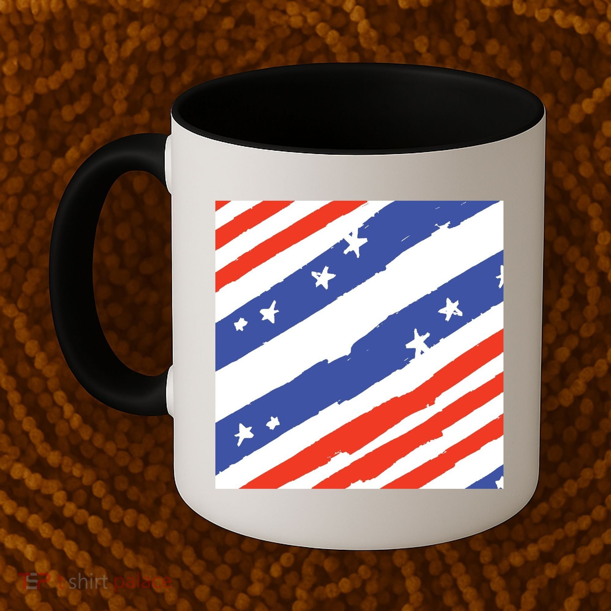 United States Patriotic Flag Coffee Mug
