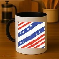 United States Patriotic Flag Coffee Mug thumb 4
