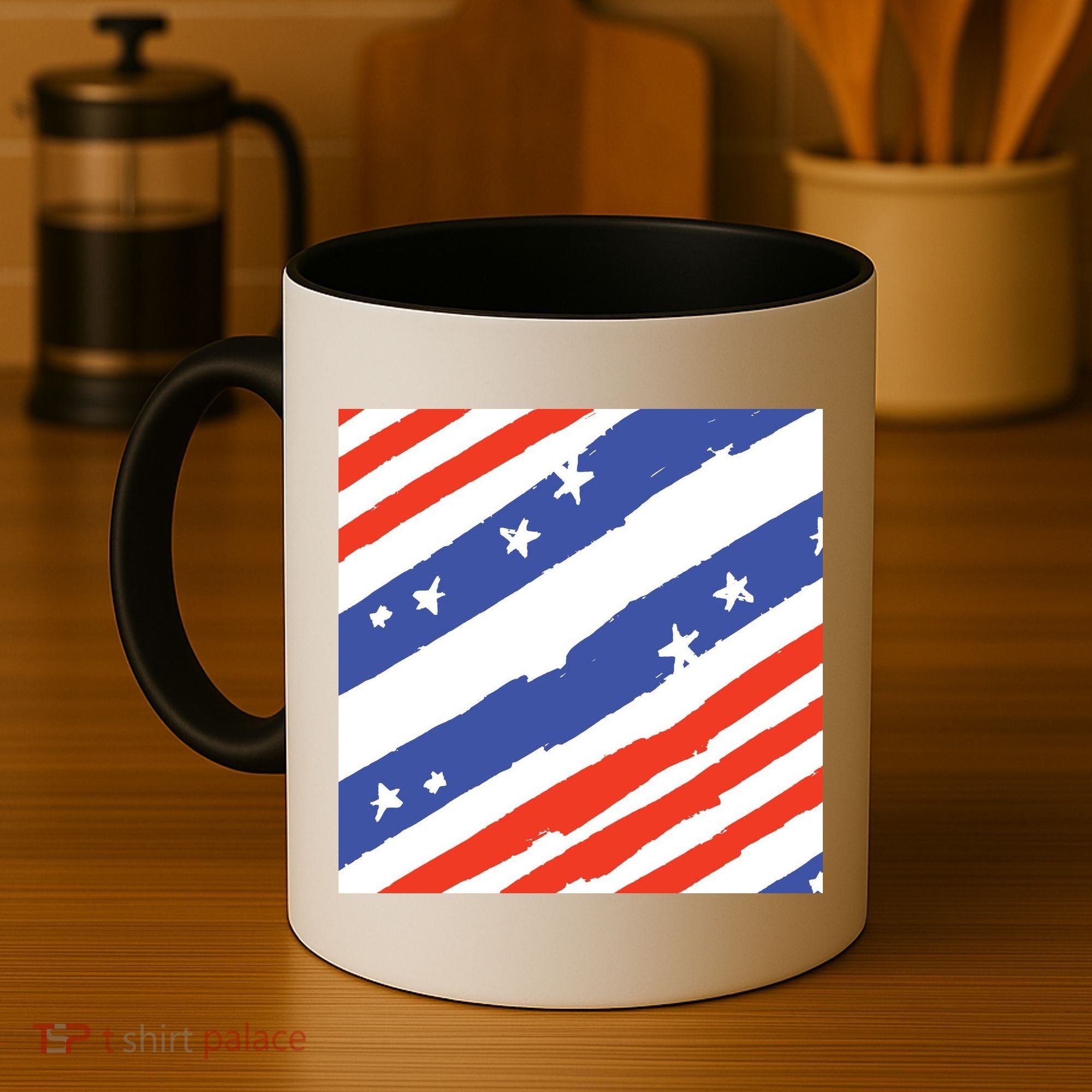 United States Patriotic Flag Coffee Mug
