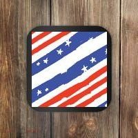 United States Patriotic Flag Coaster thumb 0