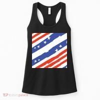 United States Patriotic Flag Women's Tank Top thumb 0
