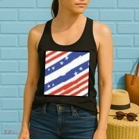 United States Patriotic Flag Women's Tank Top thumb 2