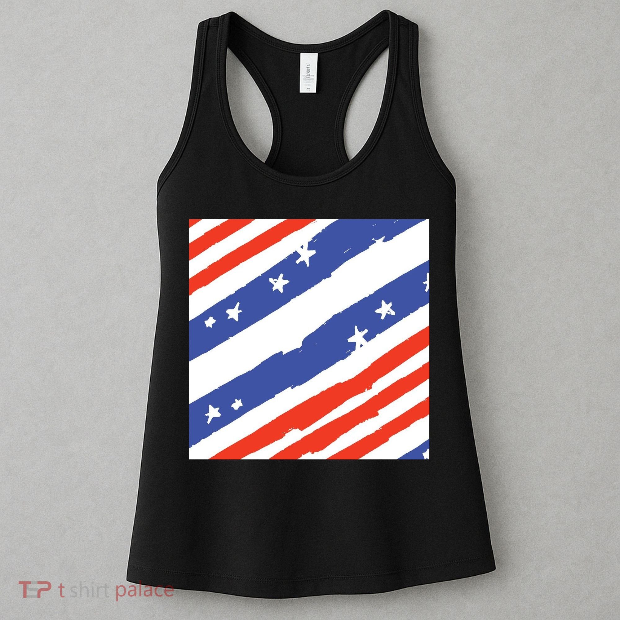 United States Patriotic Flag Women's Tank Top