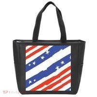 United States Patriotic Flag Tote Bag thumb 0