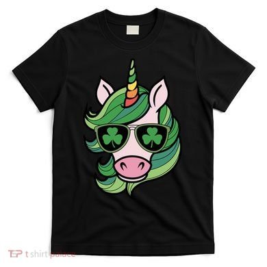 Unicorn St Patricks Day Cute Magical T-Shirt