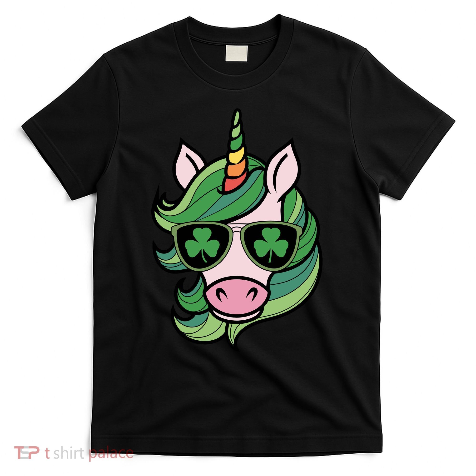 Unicorn St Patricks Day Cute Magical T-Shirt