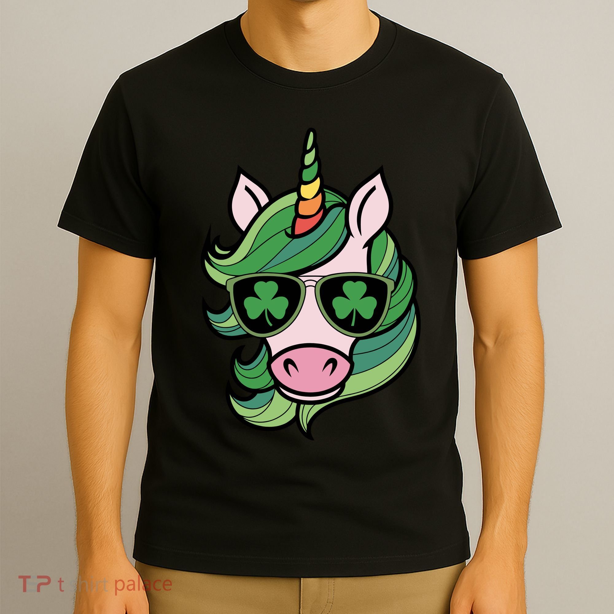 Unicorn St Patricks Day Cute Magical T-Shirt
