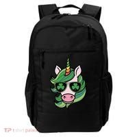 Unicorn St Patricks Day Cute Magical Backpack thumb 0