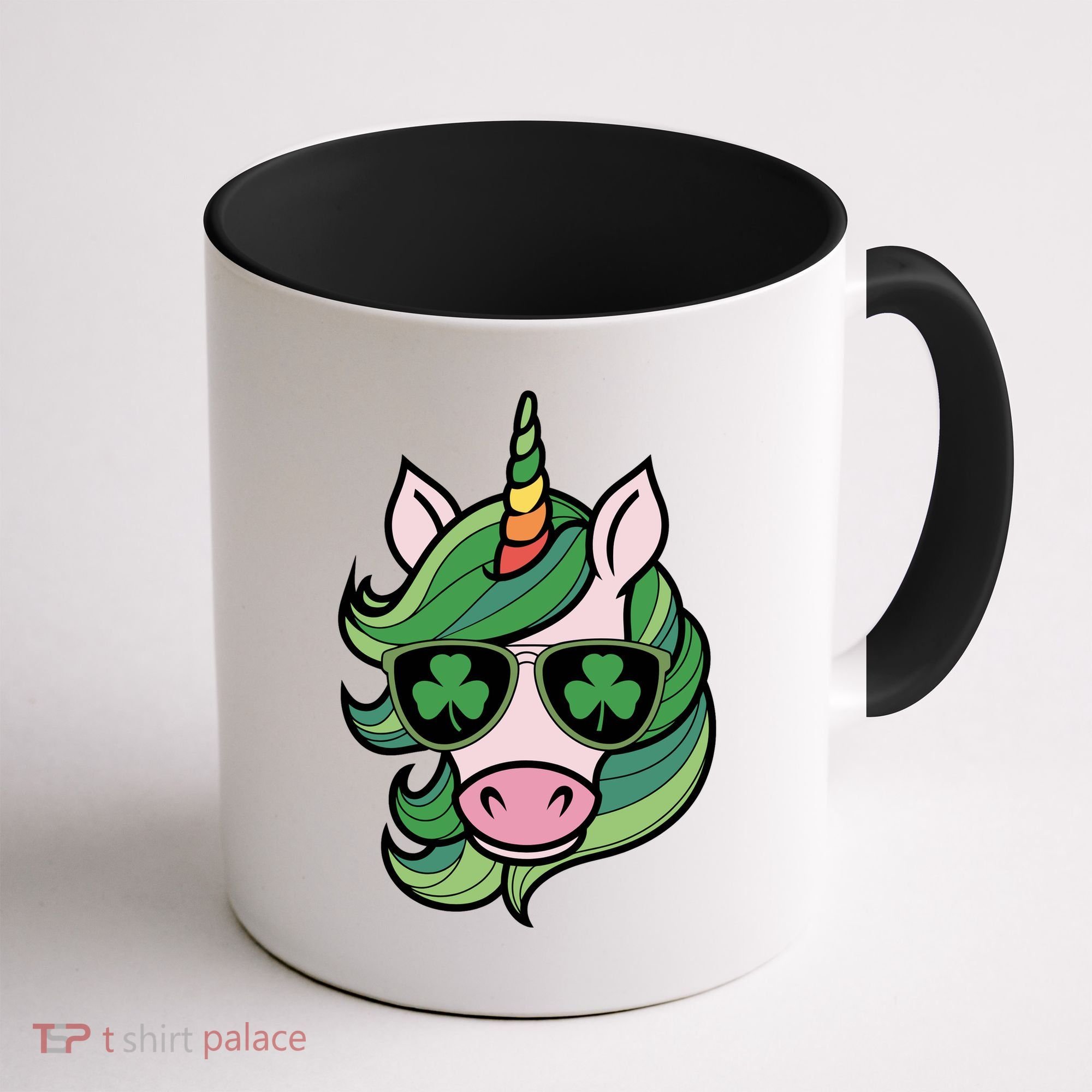 Unicorn St Patricks Day Cute Magical Coffee Mug