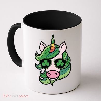 Unicorn St Patricks Day Cute Magical Coffee Mug