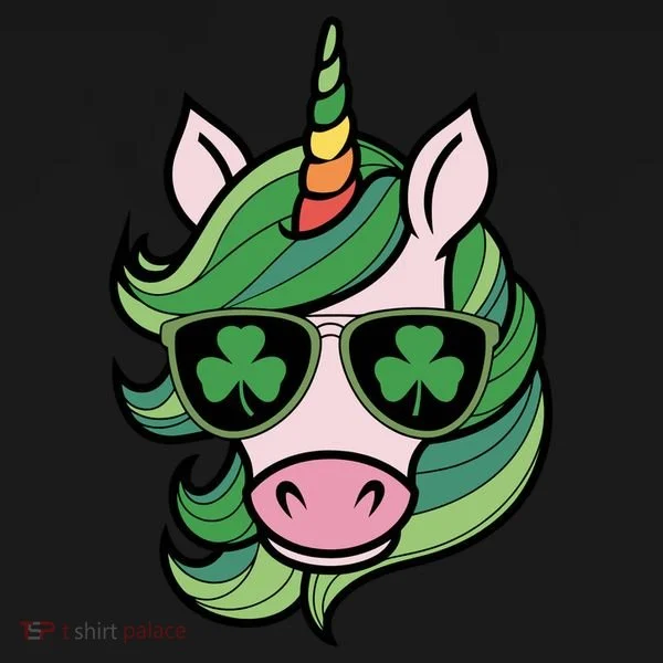 Unicorn St Patricks Day Cute Magical Toddler Hoodie