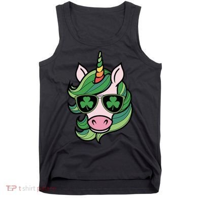 Unicorn St Patricks Day Cute Magical Tank Top